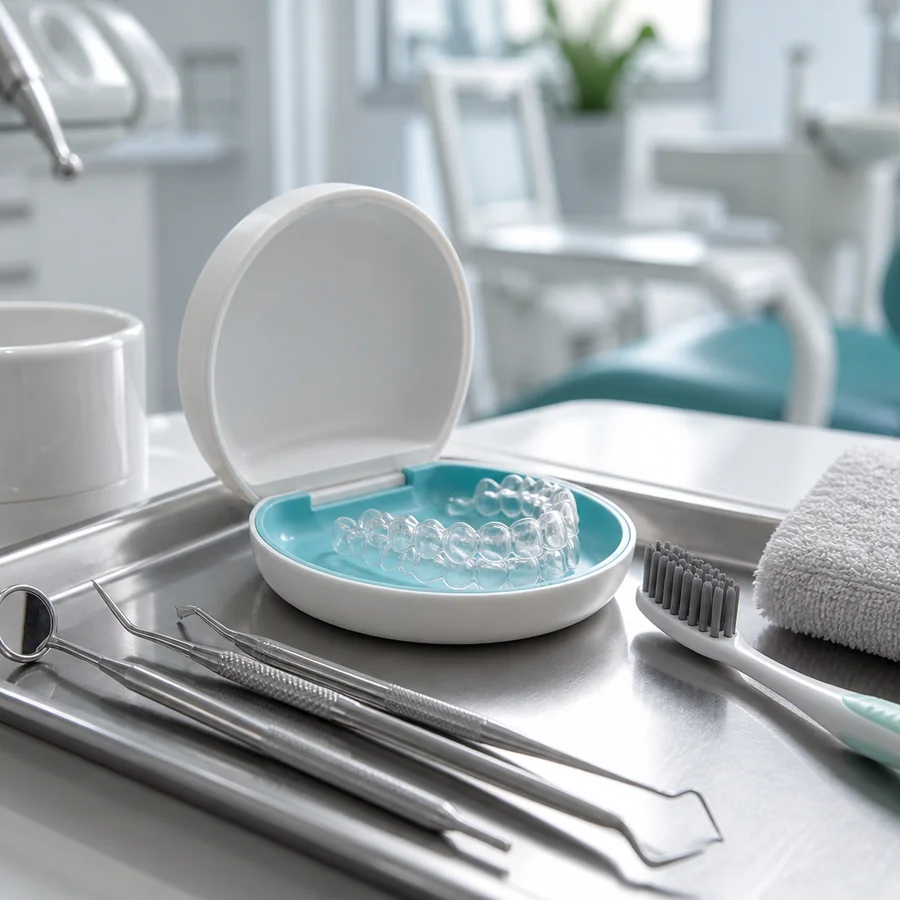Material de higiene dental y alineadores